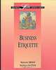 Business Etiquette, Marjorie Brody, Barbara Pachter 
