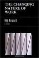 The Changing Nature of Work (J-B SIOP Frontiers Series), Ann Howard 