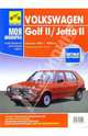 Volkswagen Golf II/Jetta II 1983-1992 (черно-белые, цветные схемы), 