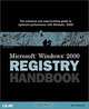 Microsoft Windows 2000 Registry Handbook, Jerry Honeycutt 