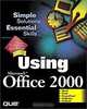 Using Microsoft Office 2000, Ed Bott, Debbie Walkowski 