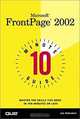 10 Minute Guide to Microsoft(R) FrontPage 2002, Joe Habraken 
