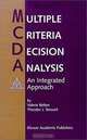 Multiple Criteria Decision Analysis, Valerie Belton, Theodor J. Stewart 