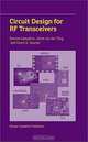 Circuit Design for Rf Transceivers, Domine Leenaerts, Johan Van Der Tang, Cicero S. Vaucher 