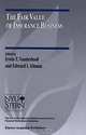 The Fair Value of Insurance Business (New York University Salomon Center Series on Financial Marke), Irwin T. Vanderhoof, Edward I. Altman 