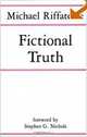 Fictional Truth (Parallax: Re-visions of Culture and Society), Michael Riffaterre 