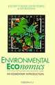 Environmental Economics: An Elementary Introduction, R. Kerry Turner, David Pearce, Ian Bateman 