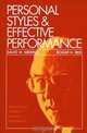 Personal Styles & Effective Performance, David W. Merrill 
