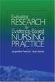 Evaluating Research for Evidence-Based Nursing Practice, Jacqueline Fawcett, Joan Garity 