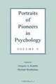 Portraits of Pioneers in Psychology, 