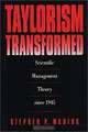 Taylorism Transformed: Scientific Management Theory Since 1945, Stephen P. Waring 