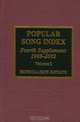 Popular Song Index: Fourth Supplement 1988-2002, Patricia Pate Havlice 