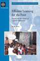 Efficient Learning for the Poor: Insights from the Frontier of Cognitive Neuroscience (Directions in Development) (Directions in Development), Helen Abadzi 