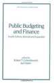 Public Budgeting and Finance, Robert T. Golembiewski, Jack Rabin 