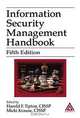 Information Security Management Handbook, Fifth Edition, Harold F. Tipton, Micki Krause, Micki, Cissp Krause 