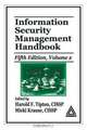 Information Security Management Handbook (Information Security Management Handbook), 