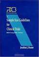 Practical Handbook of Sample Size Guidelines for Clinical Trials, Johnathan J. Shuster 