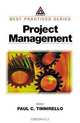 Project Management, Paul C. Tinnirello 