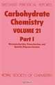 Carbohydrate Chemistry (SPR Carbohydrate Chemistry (RSC)) (Vol 21), 