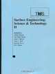 Surface Engineering: Science & Technology II (Pt. II), 