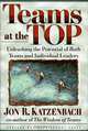 Teams At the Top, Jon R. Katzenbach, Jon R. Katzenbach 