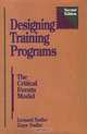 Designing Training Programs : The Critical Events Model (Building Blocks of Human Potential), 