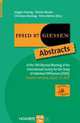 ISSID 07, Giessen: Abstracts of the 13th Biennial Meeting of the International Society for the Study of Individual Differences(ISSID), Giessen, Germany, July 22-27, 2007, 