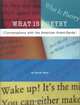 What Is Poetry: Conversations With the American Avant-Garde, Daniel Kane 
