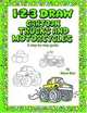 1-2-3 Draw Cartoon Trucks And Motorcycles: A Step-by-step Guide (1-2-3 Draw.), Steve Barr 