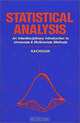 Statistical Analysis: An Interdisciplinary Introduction to Univariate & Multivariate Methods, Sam Kash Kachigan 