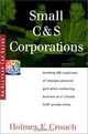 Small C & S Corporations, Holmes F. Crouch, Holmes Crouch 