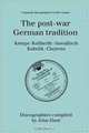 The Post-War German Tradition: 5 Discographies Rudolf Kempe, Joseph Keilberth, Wolfgang Sawallisch, Rafael Kubelik, Andre Cluytens. [1996]., John Hunt 
