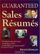 Guaranteed Sales Resumes, Kevin Michael Donlin 