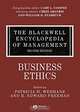 The Blackwell Encyclopedia of Management: Business Ethics, Edited by Patricia H. Werhane and R. Edward Freeman 