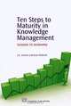 Ten Steps to Maturity in Knowledge Management: Lessons in Economy, J. K. Suresh and Kavi Mahesh 