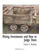 Mining Investments and How to Judge Them, Francis C. Nicholas 
