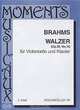 Johannes Brahms. Walzer fur Violoncello und Klavier, Johannes Brahms 