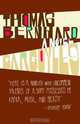 Gargoyles: A Novel, Thomas Bernhard 