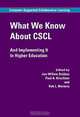 What We Know About Cscl: And Implementing It in Higher Education (Computer-Supported Collaborative Learning, V. 3), Jan-Willem Strijbos, Paul A. Kirschner, Rob L. Martens, ROB MARTENS 