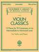 Violin Classics- Intermediate Level: Schirmer