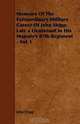 Memoirs Of The Extraordinary Military Career Of John Shipp, Late a Lieutenant In His Majesty