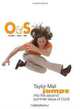 O&S: Summer Volume 2, Issue 4, 2009, Taylor Mali, Grace Cavalieri, William Stobb 