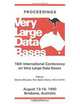Proceedings 1990 VLDB Conference, Volume 1: 16th International Conference on Very Large Data Bases, 