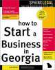 How to Start a Business in Georgia (Legal Survival Guides), Charles, Ii Robertson, Mark Warda 