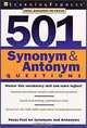 501 Synonym & Antonym Questions, Brigit Dermott 