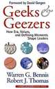 Geeks and Geezers, Warren G. Bennis, Robert J. Thomas 