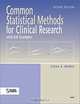Common Statistical Methods for Clinical Research with SAS Examples, Second Edition, Glenn A. Walker 