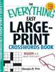 The Everything Easy Large-Print Crosswords Book: Bigger and Easier Than Ever, Douglas Fink 