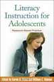 Literacy Instruction for Adolescents: Research-Based Practice, 