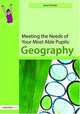 Meeting the Needs of Your Most Able Pupils in Geography (The Gifted and Talented Series), Ferrati 